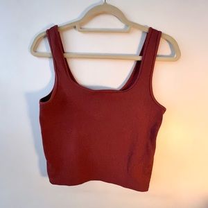 Abercrombie Seamless Rib Squareneck Tank